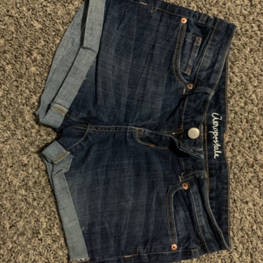 Aeropostale denim shorts midi size 8